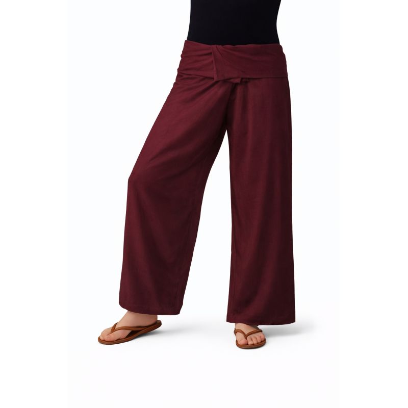 Rayon Fisherman Pants