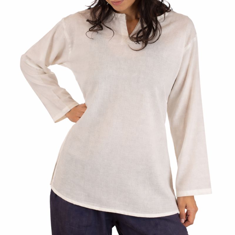 Camisa Algodon Blanco