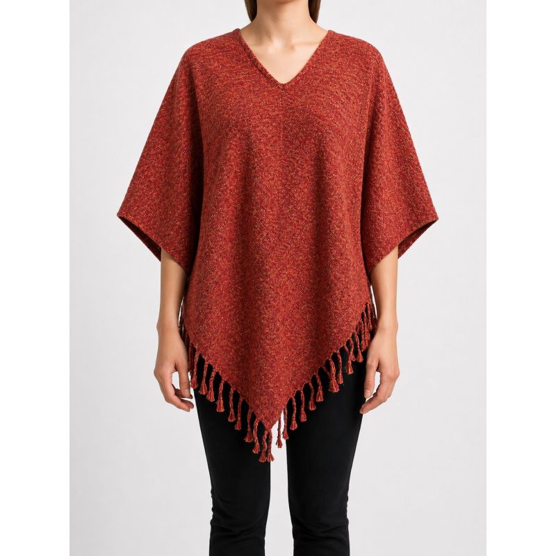 Poncho en Laine