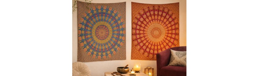 Tentures Murales Indiennes - Arasia-Shop