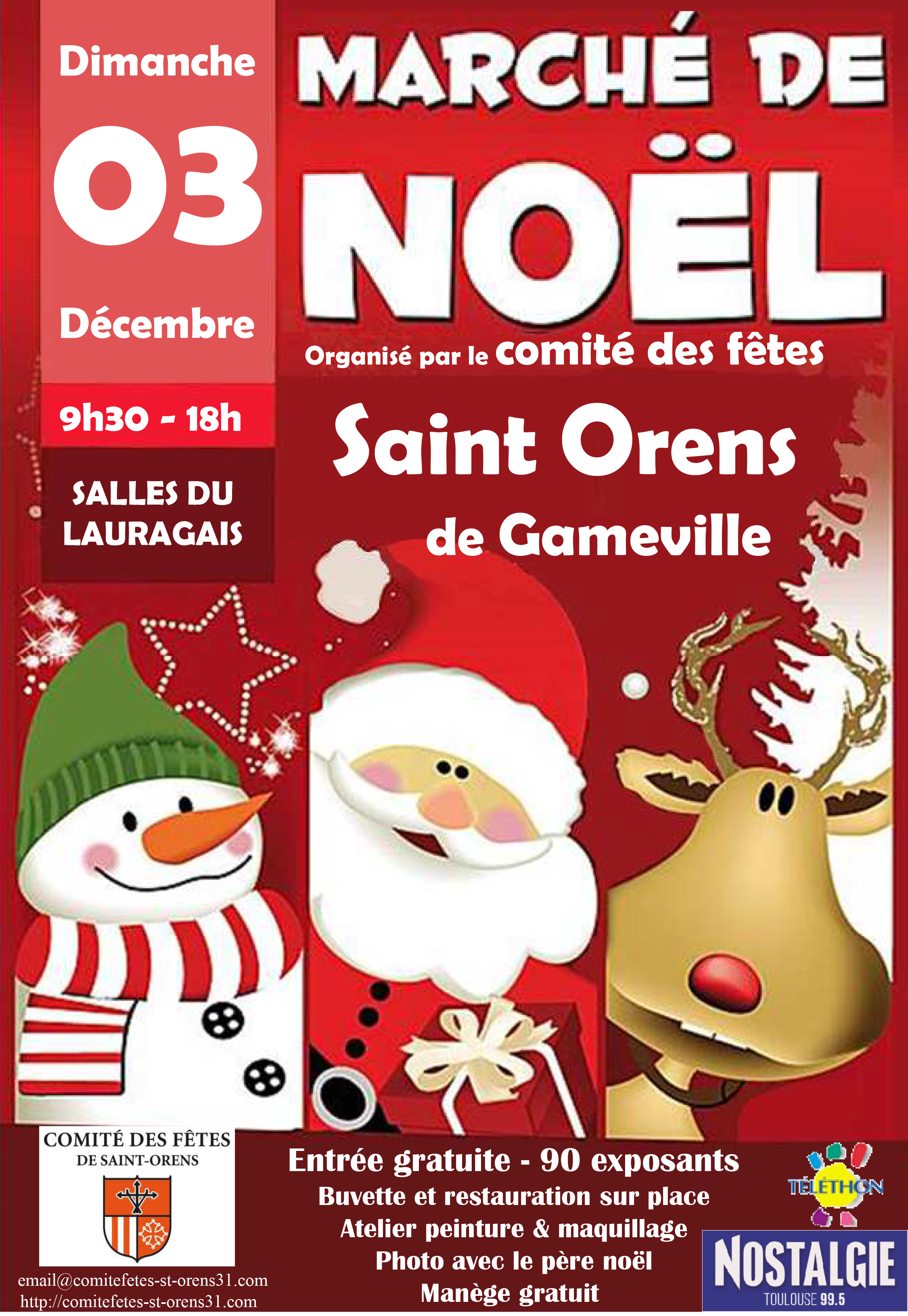 marché de Noël St Orens de Gammeville